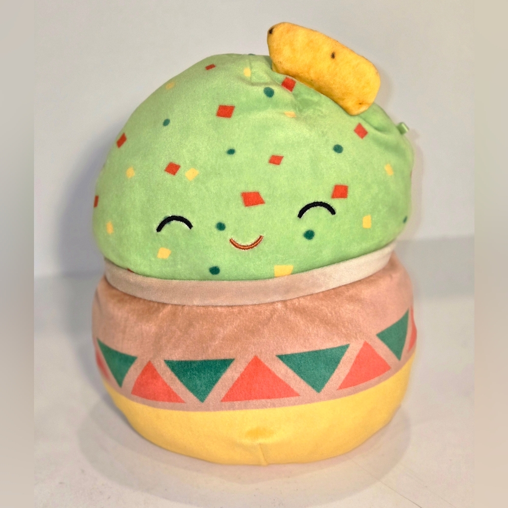Squishmallow Gideon The Guacamole 10" Soft Plush Pillow Toy Kellytoy